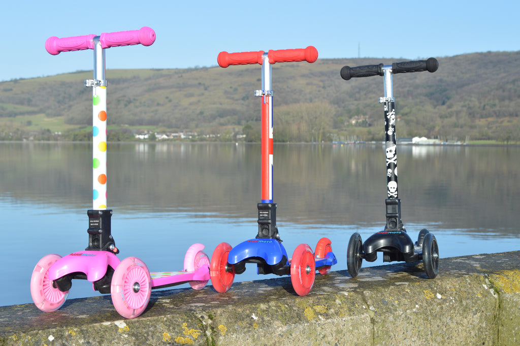 Kiddimoto On Holiday - Take Your U-Zoom Scooter Anywhere